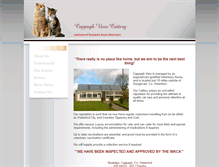 Tablet Screenshot of cappaghviewcattery.com